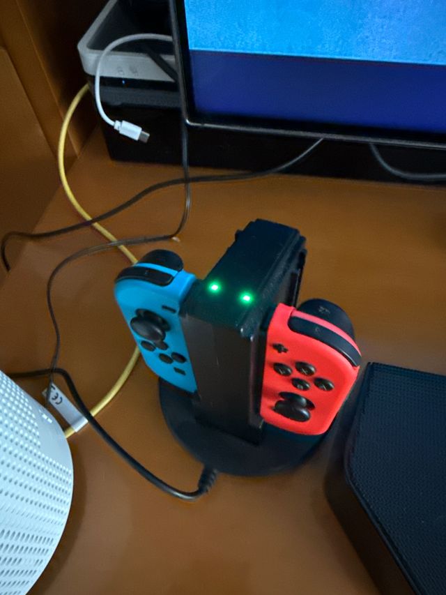 Carregador de Comandos Nintendo Switch