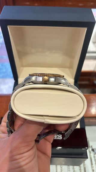 Reloj Longines Oro y Plata.