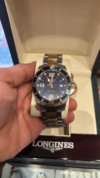 Reloj Longines Oro y Plata.