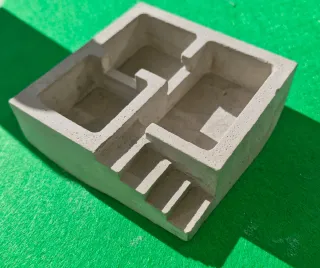 Vasi artigianali in cemento