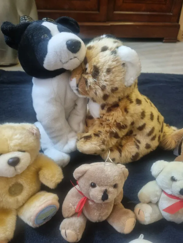 Peluche e giocattoli vecchi. Vendo ogni uno 2 euro