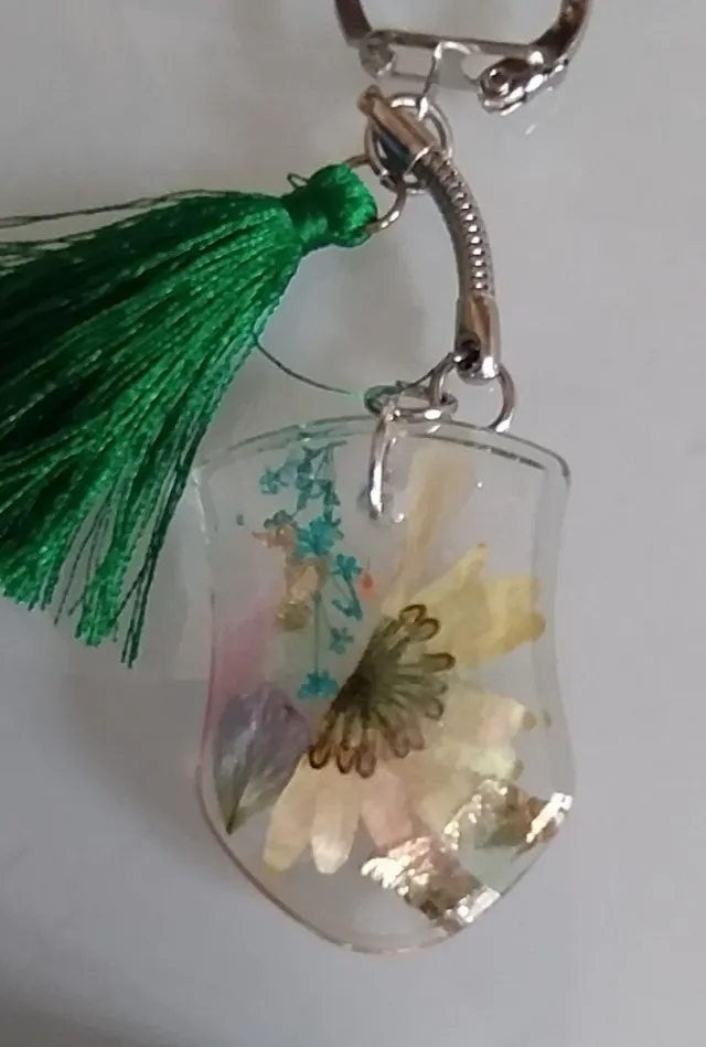 Portachiavi , decorazioni borsa in resina