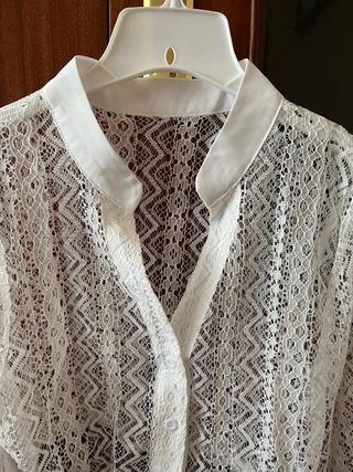 Blusa Encaje Bávara Tirolesa Dirndl