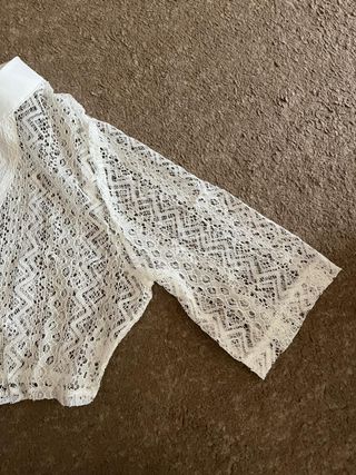 Blusa Encaje Bávara Tirolesa Dirndl