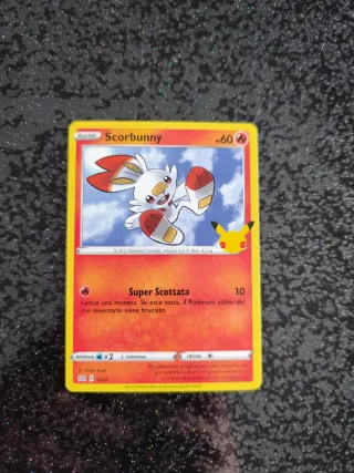 Carta Pokémon Scorbunny Base