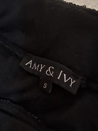 Pantalón negro lentejuelas fiesta