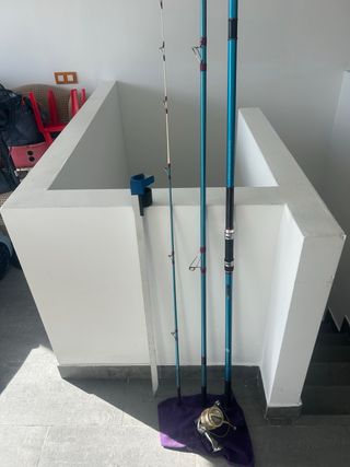 Combo Caña y Carrete Surfcasting