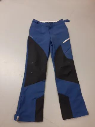 Pantalón montaña niño azul y negro