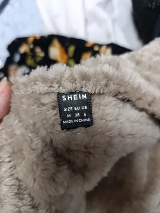 Chaqueta Bolero cárdigan pelo suave Shein Y2K