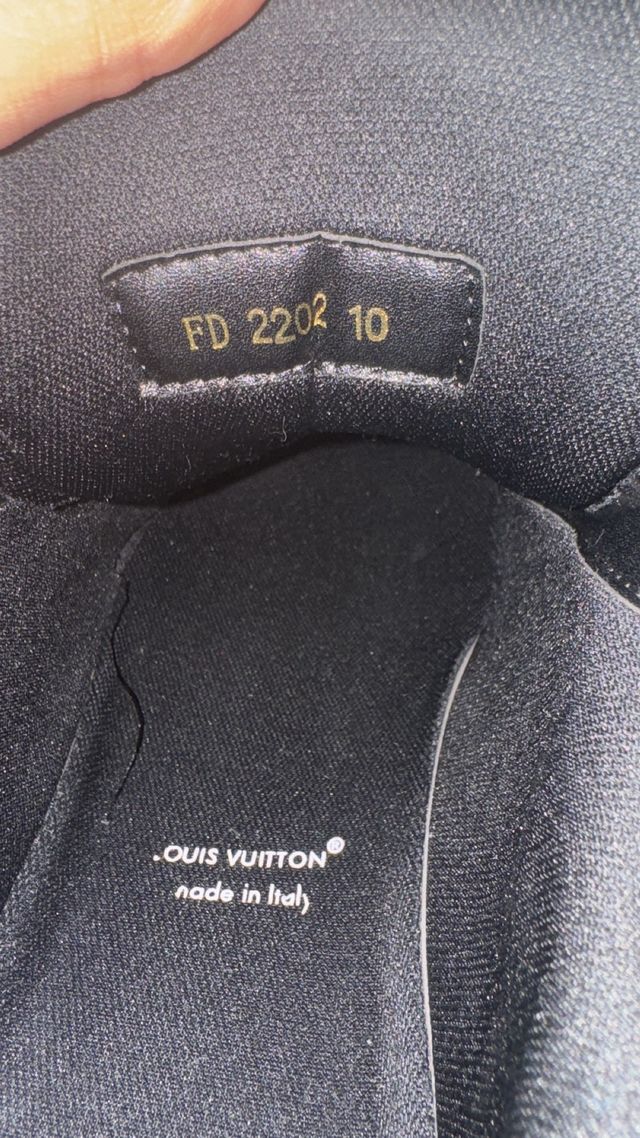 Scarpe Louis Vuitton Trainer Nere