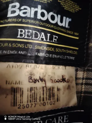 Giubbotto Barbour Bedale donna