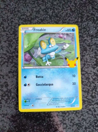 Carta Pokémon Froakie Base