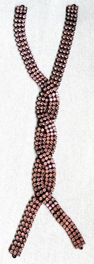 TRENZAS DE CRISTALES SWAROVSKI. PRECIO/UD