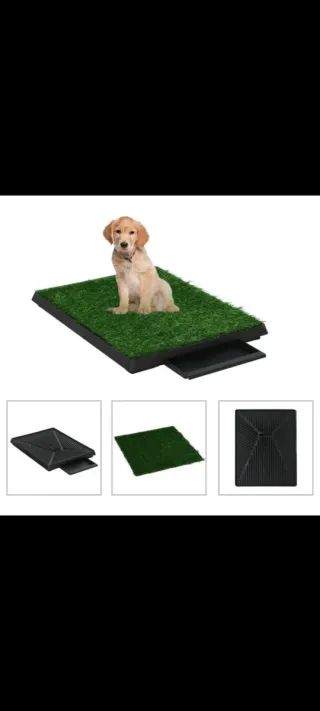 Bandeja WC Perro Césped Artificial Grande