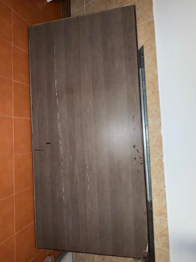 Puerta Antiocupa Madera Oscura