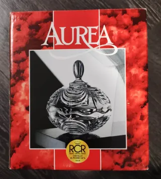 Scatola dolci Aurea RCR in cristallo