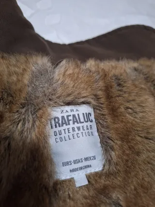 Abrigo / Parka Marrón Talla S