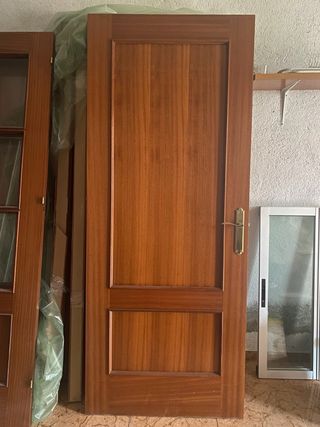 Puertas de interior de madera