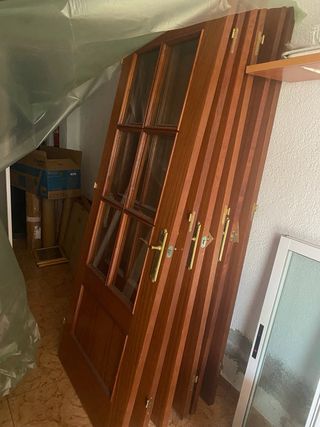 Puertas de interior de madera