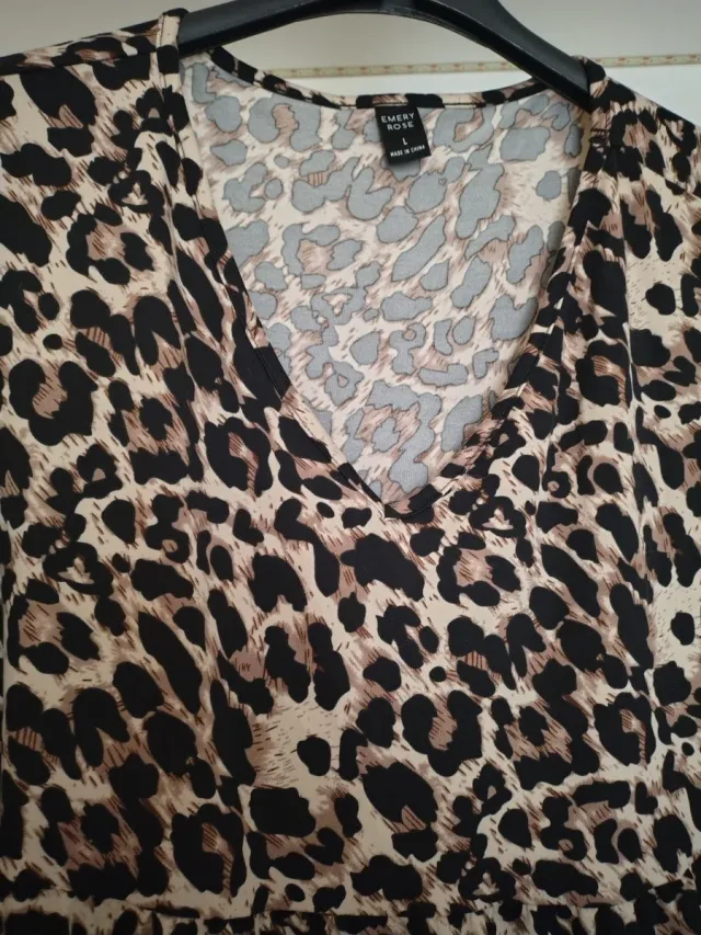 Blusa Emery Rose stampa animalier taglia L
