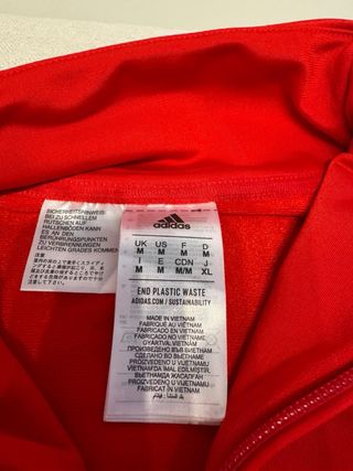 Chándal Adidas Hombre Rojo y Azul