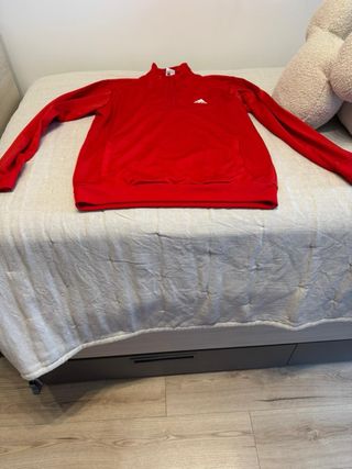 Chándal Adidas Hombre Rojo y Azul