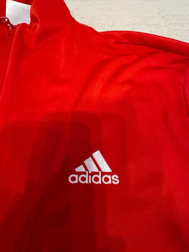 Chándal Adidas Hombre Rojo y Azul