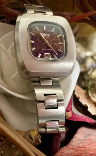 Reloj Camy Geneva Timesquare Púrpura