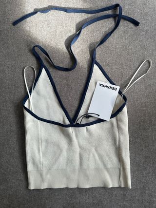 Top Bershka beige