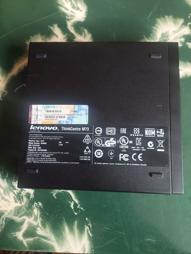 Mini PC Lenovo ThinkCentre Nero