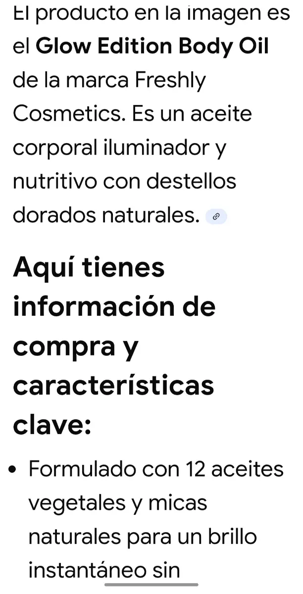 Aceite Corporal Freshly Glow Edition