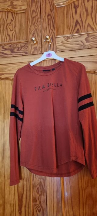 Camiseta Fila manga larga rayas