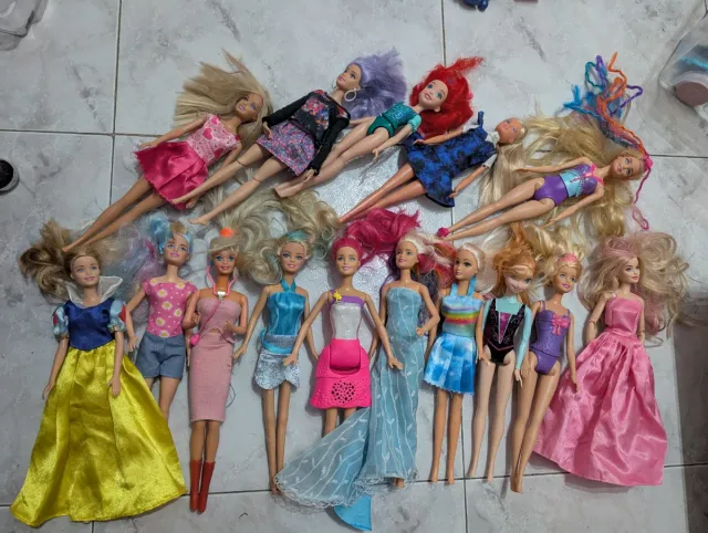 Lote de Muñecas Barbie Variadas