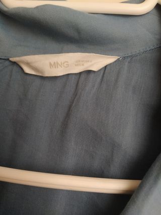 Blusa de algodón. Mango