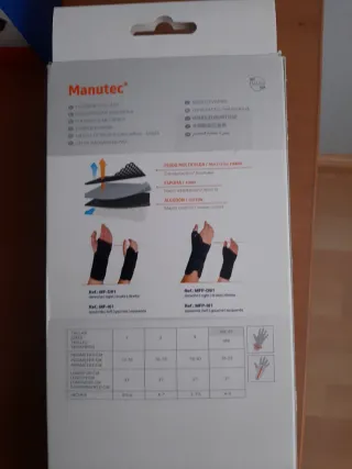 Muñequera Orliman Talla 2  semirigida media celula