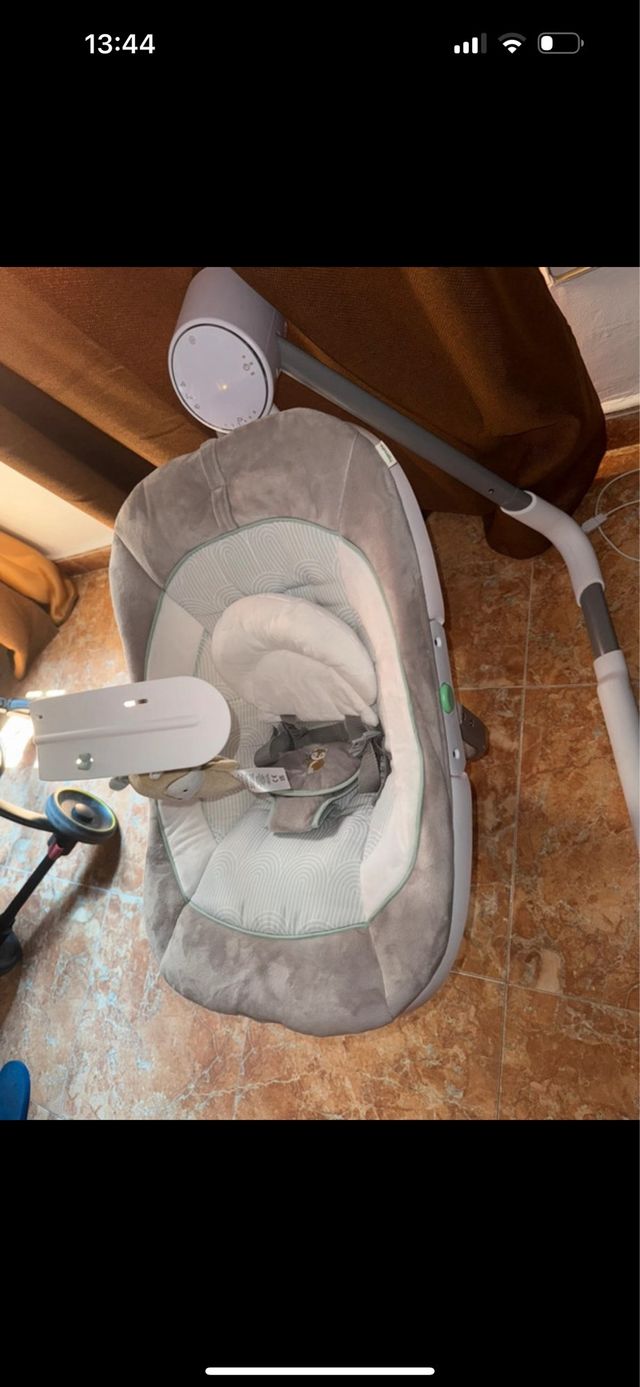 Silla eléctrica mecedora para bebé