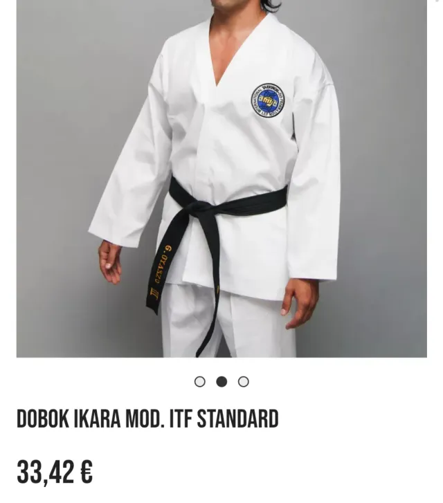 Kimono IKARA Taekwondo/ Blanco
