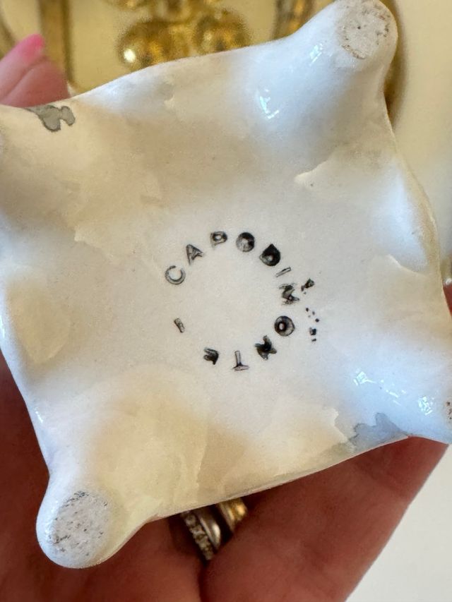 Zuccheriera vintage Capodimonte