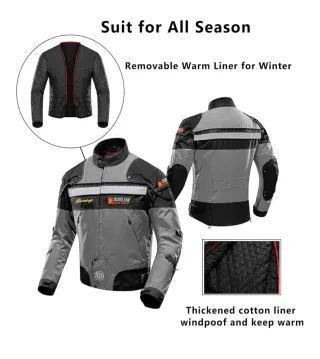 Chaqueta de moto Borleni Talla L