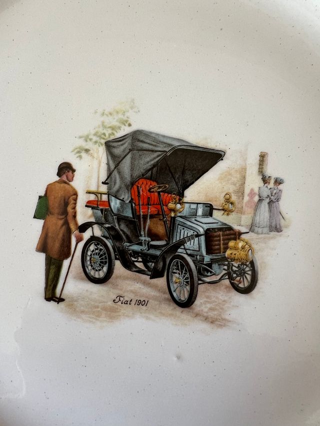 Set 3 piatti Moulin des Loups Porcellana, Perfetto