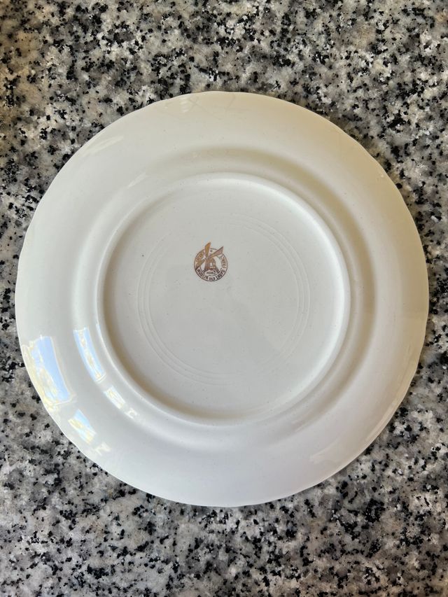 Set 3 piatti Moulin des Loups Porcellana, Perfetto