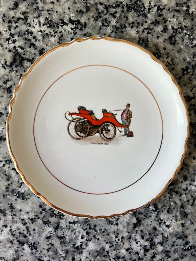 Set 3 piatti Moulin des Loups Porcellana, Perfetto