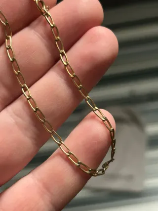 Pulsera vintage mujer baño oro 14k