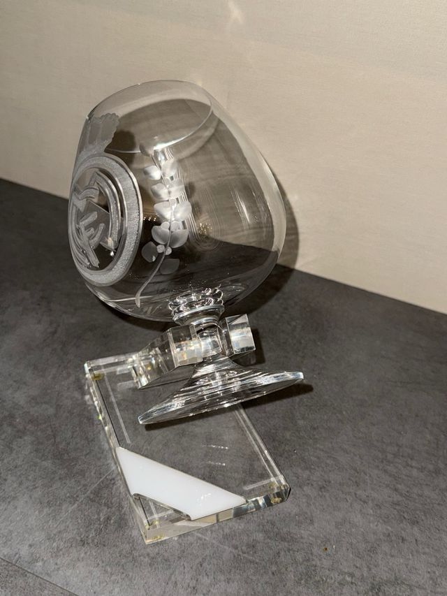 Copa Coñac Real Madrid con Soporte