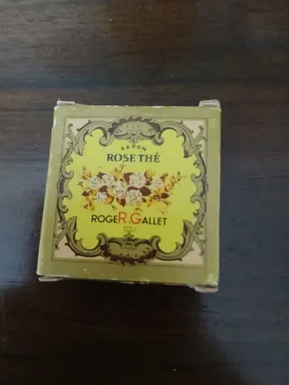 Saponetta Roger Gallet Rose Thé vintage