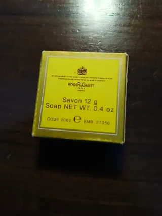 Saponetta Roger Gallet Rose Thé vintage