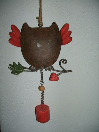 Campanellino gufo decorativo