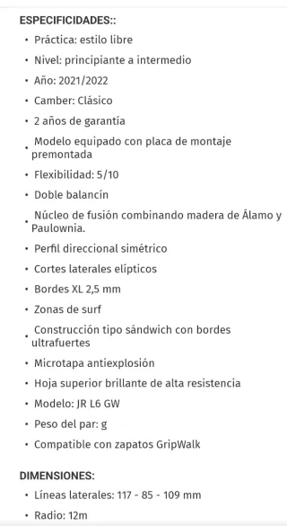 Esquís junior Faction Prodigy JR Niños