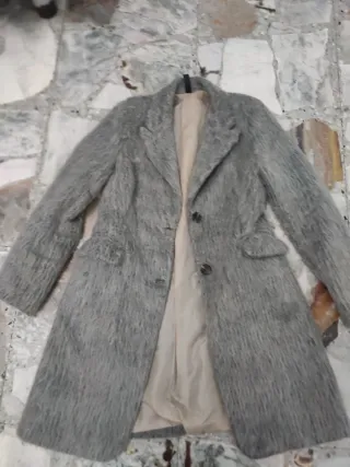 Cappotto donna doppio petto chiusura con 2 bottoni