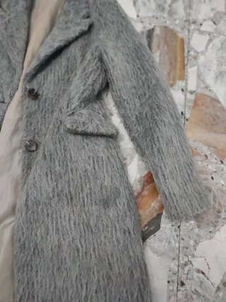 Cappotto donna doppio petto chiusura con 2 bottoni